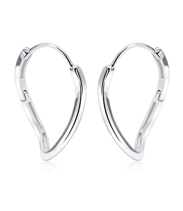 Silver Hoop Earring HO-2620